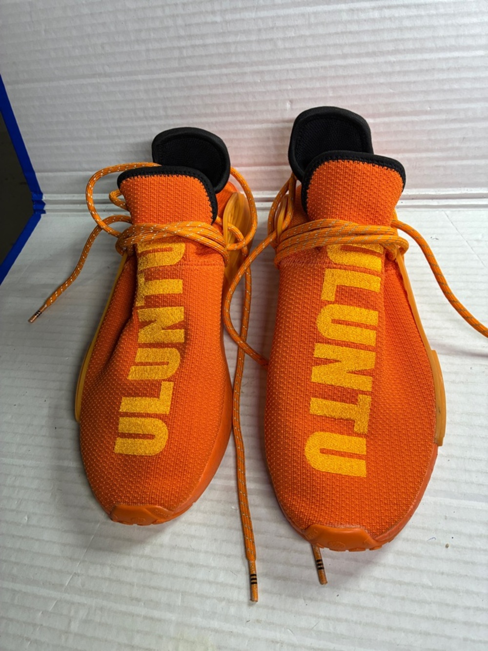 Adidas Orange Athletic Sneakers. USED SKU GY0098